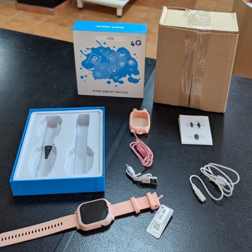 Reloj inteligente 4g para niños rastreador de ubicación gps