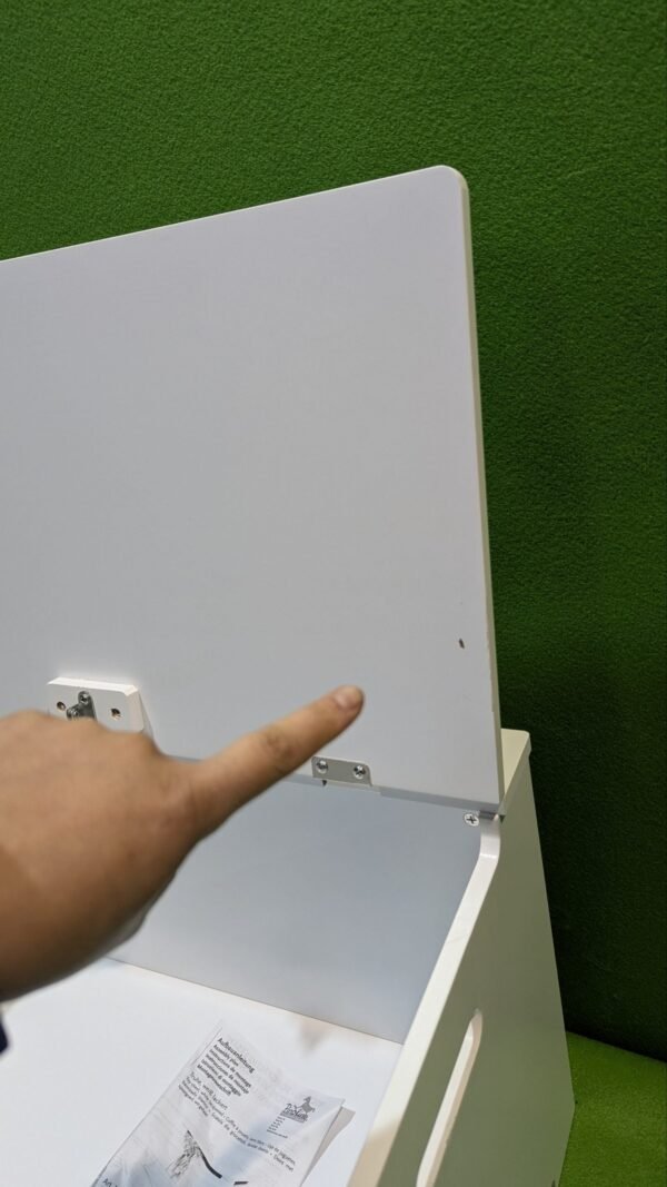 Pinolino caja de juguetes para niños tapa con compuerta