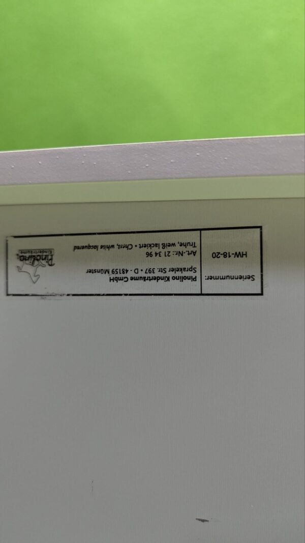 Pinolino caja de juguetes para niños tapa con compuerta