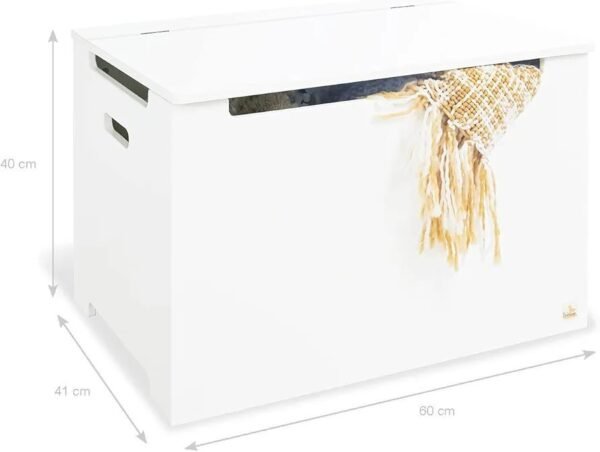 Pinolino caja de juguetes para niños tapa con compuerta