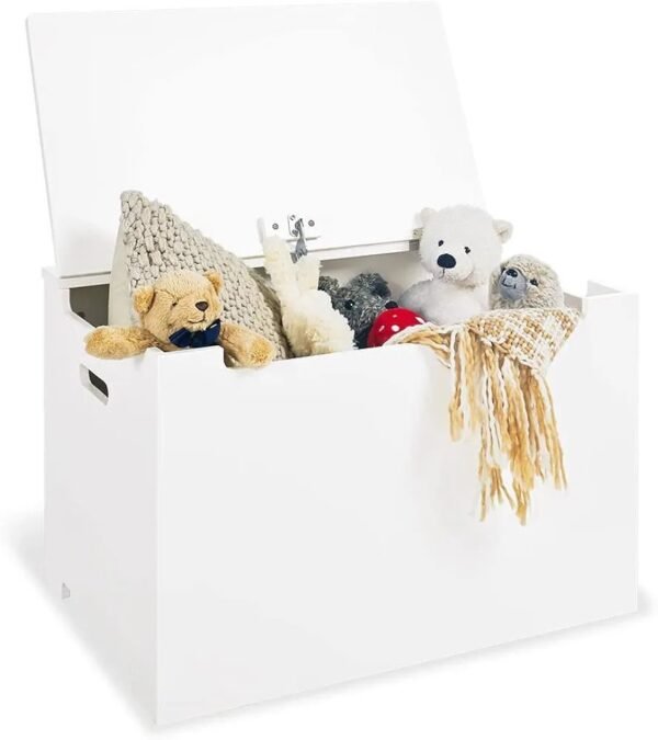 Pinolino caja de juguetes para niños tapa con compuerta