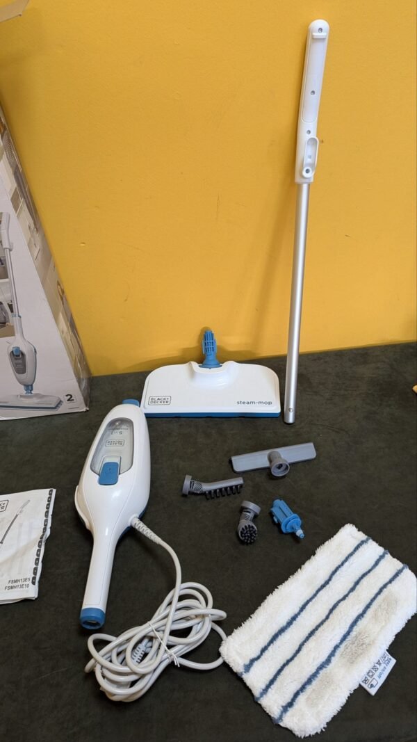 Fregona a vapor 5 en 1 para Suelos, Limpiador de Mano