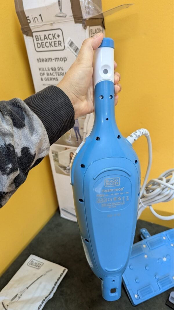 Fregona a vapor 5 en 1 para Suelos, Limpiador de Mano