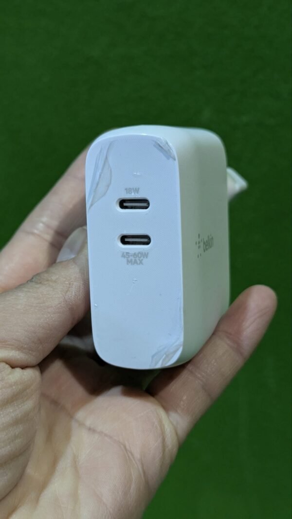 Belkin cargador de pared USB-PD GaN doble de 68 W