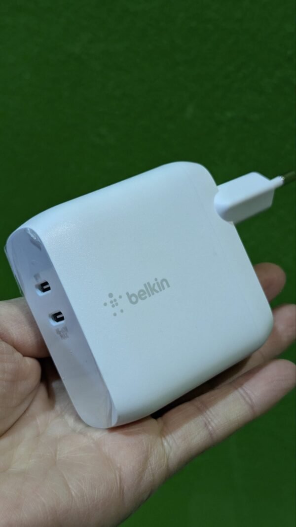 Belkin cargador de pared USB-PD GaN doble de 68 W