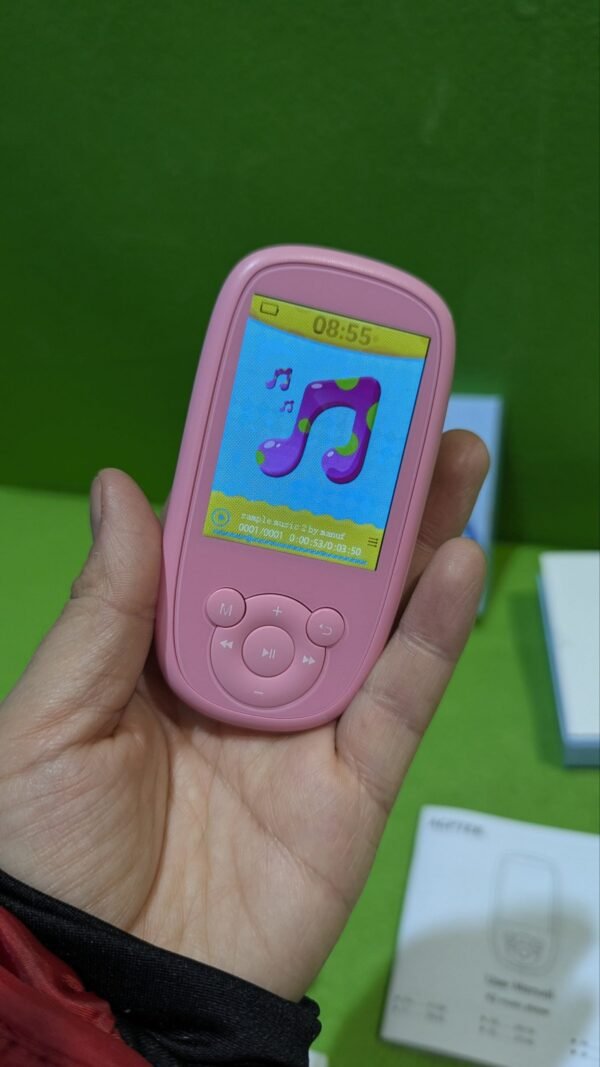 AGPTEK 2.4" Bluetooth 5.3 Reproductor MP3 para Niños