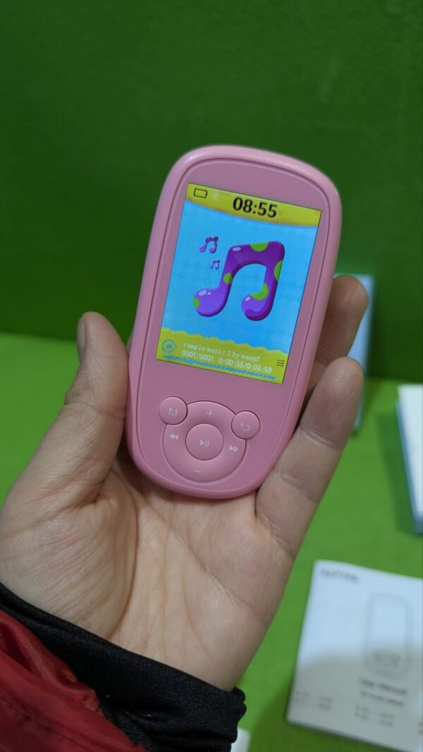 AGPTEK 2.4" Bluetooth 5.3 Reproductor MP3 para Niños