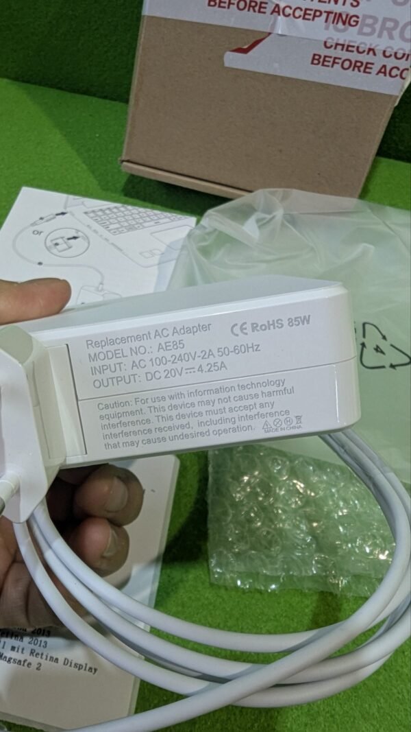 Adaptador Cargador compatible para Apple MacBook de 85W