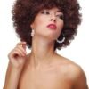 Peluca Afro marrón