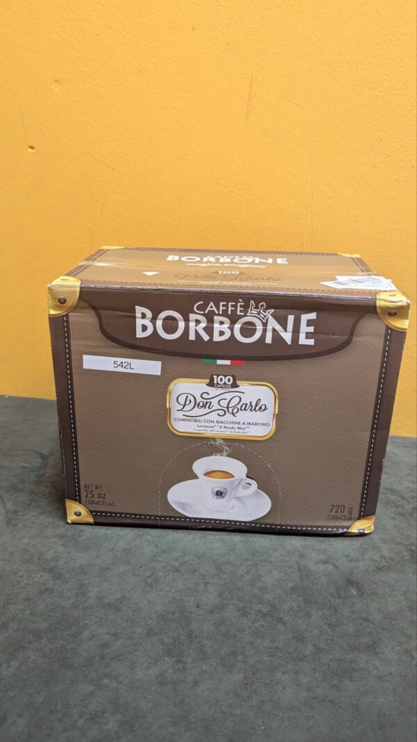 Caffe Borbone Don Carlo, Mezcla de Café Azul 100 Capsulas