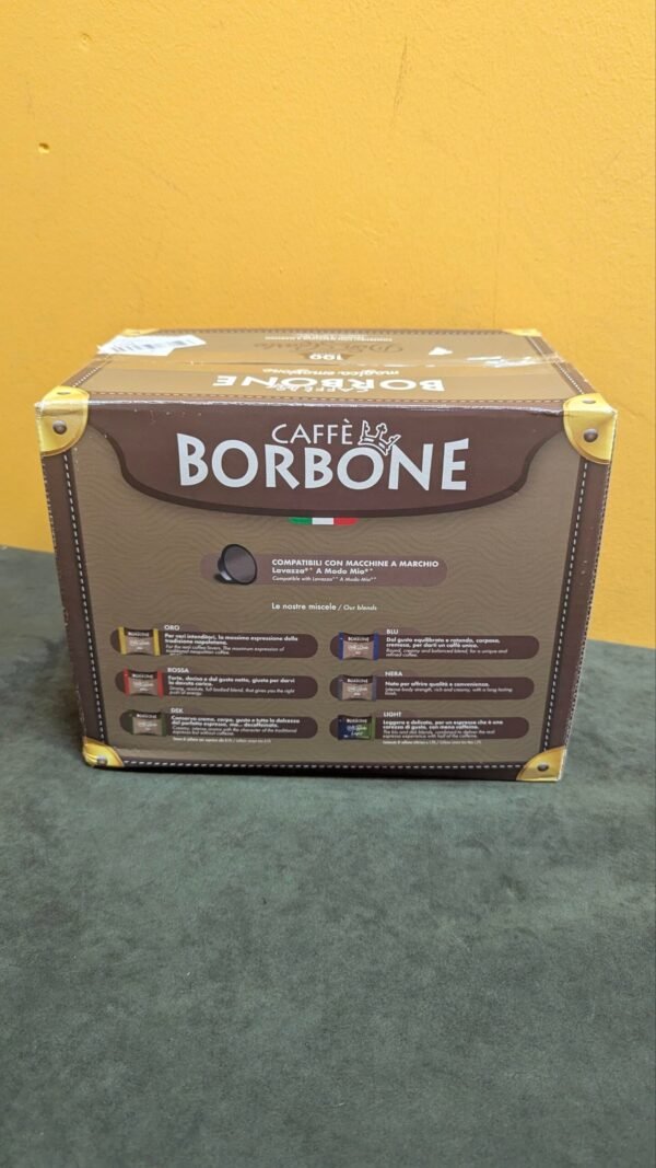 Caffe Borbone Don Carlo, Mezcla de Café Azul 100 Capsulas