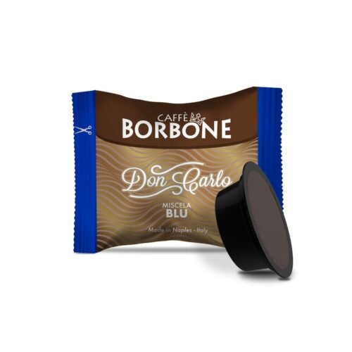 Caffe Borbone Don Carlo, Mezcla de Café Azul 100 Capsulas
