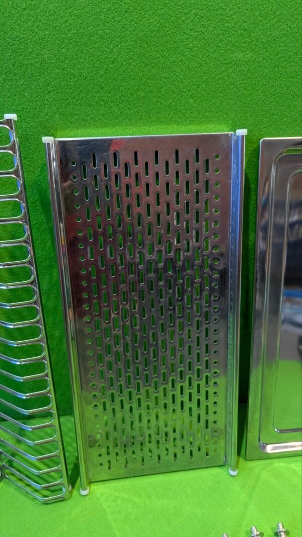 Escurreplatos para módulos altos Acero inoxidable