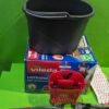 Vileda Ultramax  Mopa de microfibras para Fregar y Cubo con escurridor