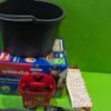 Vileda Ultramax  Mopa de microfibras para Fregar y Cubo con escurridor