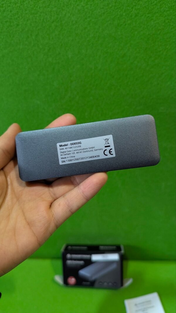 Conceptronic DDE03G - Carcasa para Disco Duro SSD M.2/USB3.0 SATA