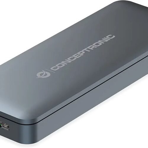 Conceptronic DDE03G - Carcasa para Disco Duro SSD M.2/USB3.0 SATA