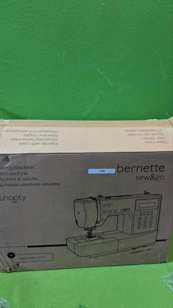 Caja de máquina de coser Bernette sew&go.