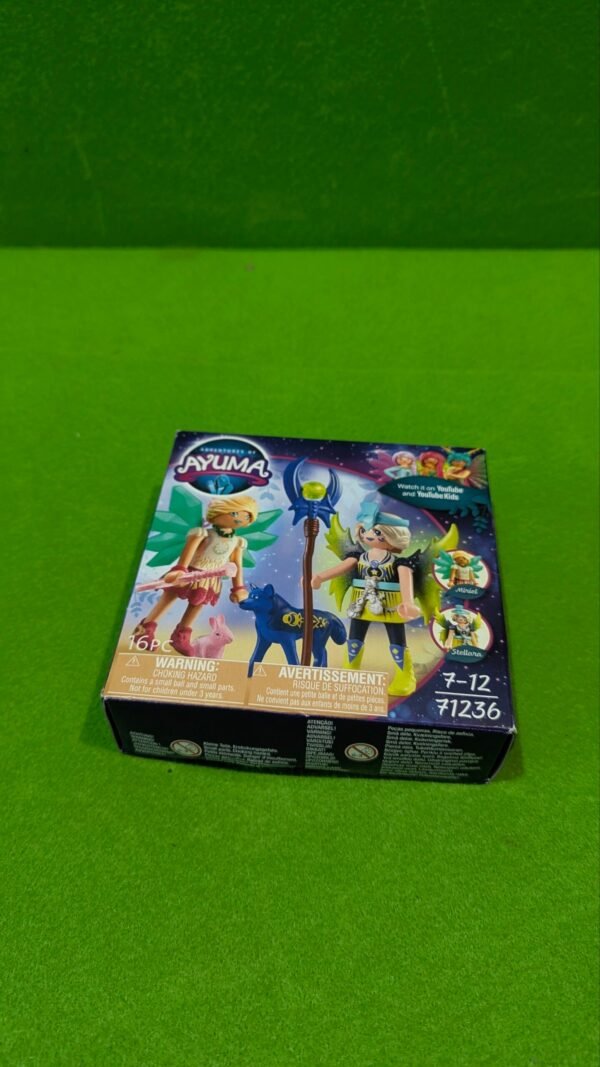 PLAYMOBIL Adventures of Ayuma Crystal y Moon Fairy con Animales del Alma