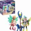 PLAYMOBIL Adventures of Ayuma Crystal y Moon Fairy con Animales del Alma