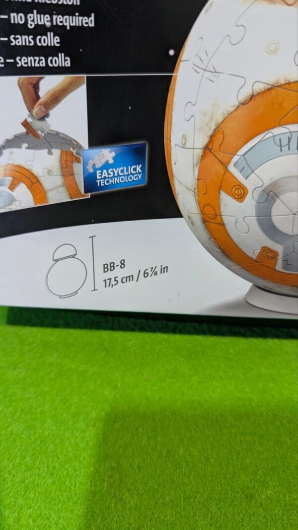 Puzzle BB-8 sin pegamento, tecnología Easyclick.