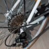 Detalle del cambio trasero de una bicicleta