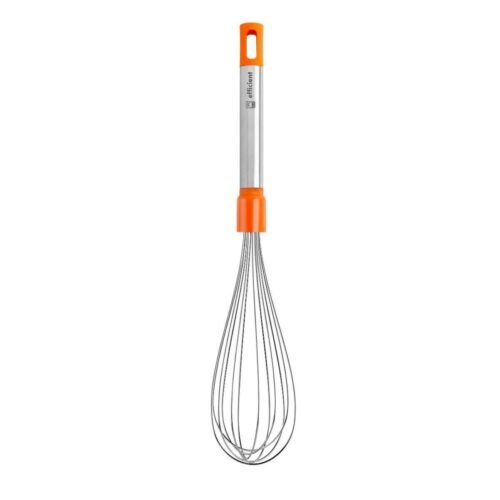 1000099404.jpg Batidor de cocina color naranja y metal.