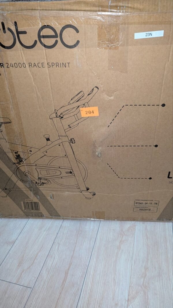 Caja bicicleta estática indoor, modelo Race Sprint.