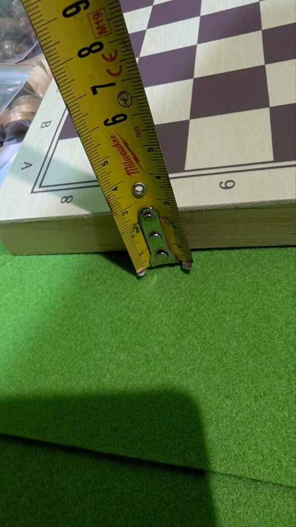 Ajedrez damas y backgammon en estuche, 2 jugadores