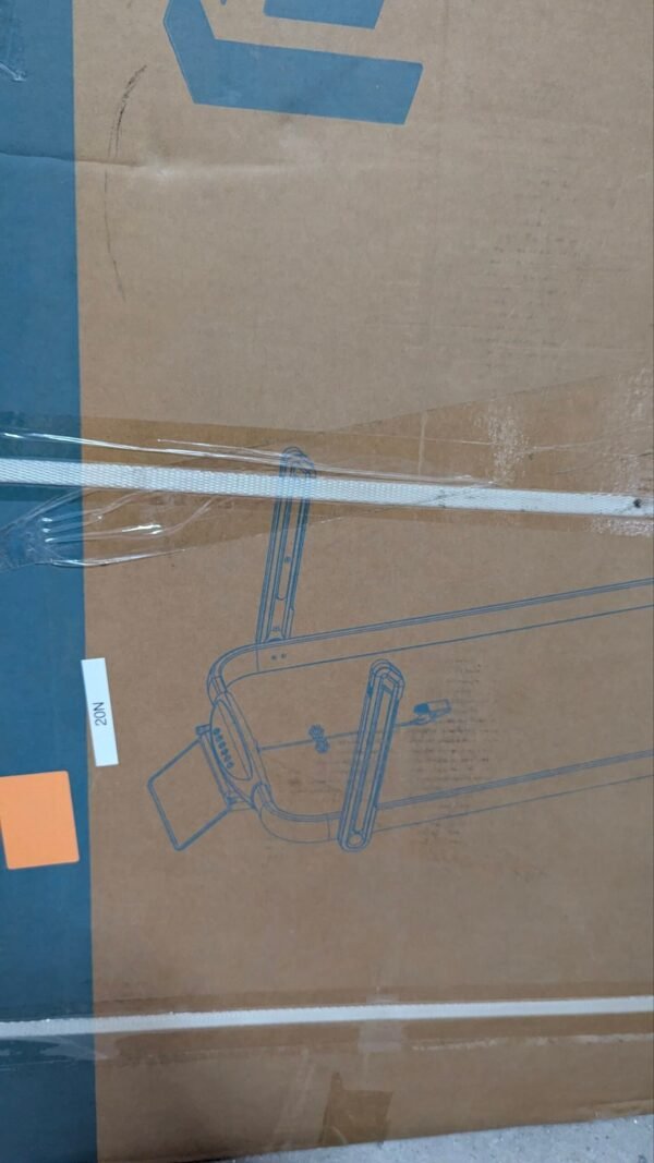 Caja de cinta de correr empaquetada.