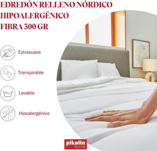 Pikolin Home - Edredón Nórdico Otoño-Invierno 300gr
