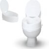 Mobiclinic®, Elevador wc para adulto, Con tapa, 14 cm