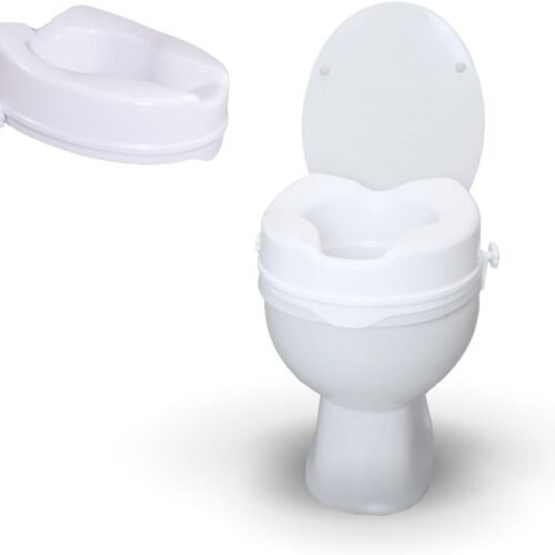 Mobiclinic®, Elevador WC para Adulto, Sin Tapa, 10 cm
