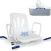 Mobiclinic Silla de baño giratoria Lago