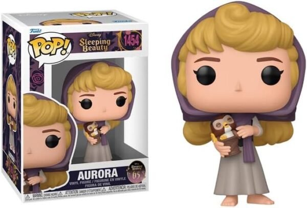 Funko Pop! Disney: Sleeping Beauty 65th Anniversary - Aurora with Owl - la Bella Durmiente