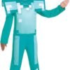 Disfraz Infantil de Armadura Diamante de Minecraft 3 a 4 años