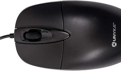 RATON UNYKA UK 127 NEGRO USB/PS2