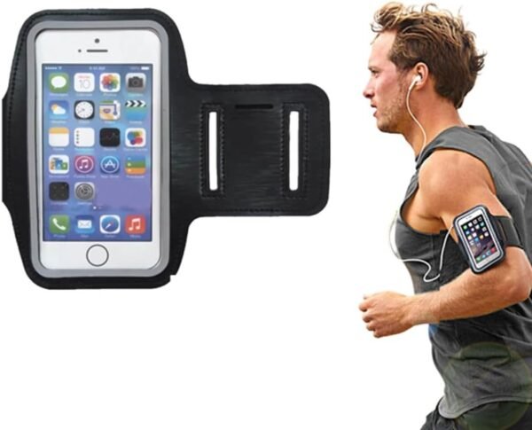 Brazalete Deportivo Móvil Ajustable Impermeable para Correr y Entrenar