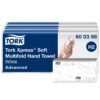 51wz7ZbzSCL._SL1000_.jpg Tork Xpress Toallas de Manos Suaves Plegables Blanco H2, Avanzadas, 2 capas, plegado 3 x 7 x 180 Hojas