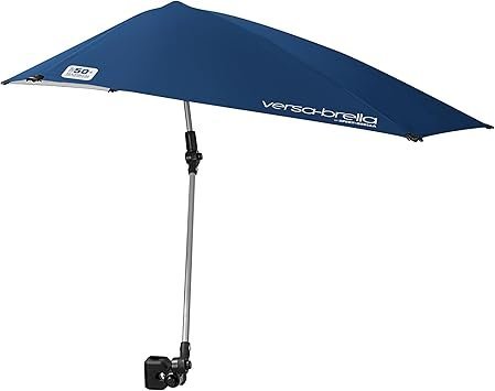 Sport-Brella Sombrilla para playa con soporte Versa para tumbona