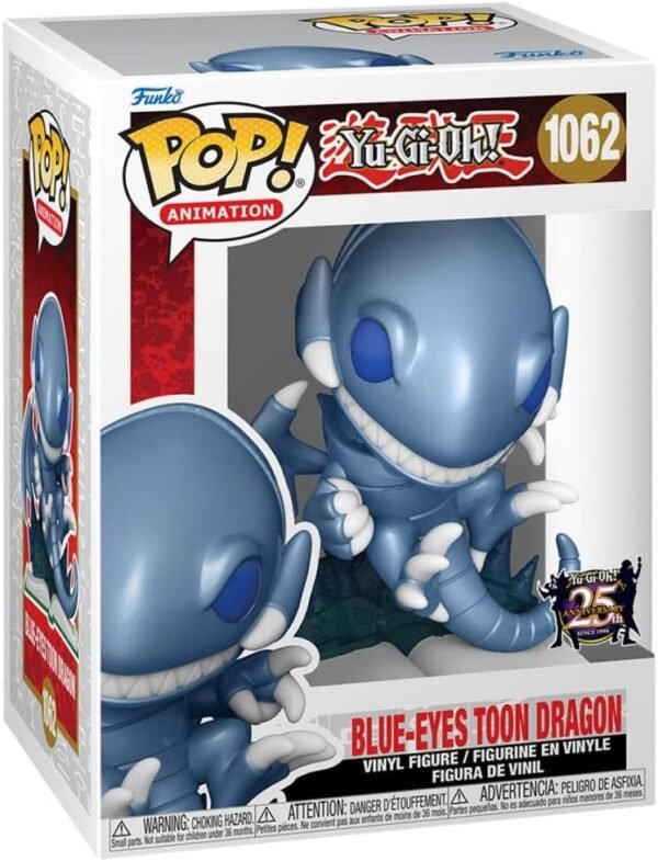 Funko Pop! Animation: Yu-Gi-Oh! - Blue Eyes White Dragon Eyes Toon Dragon 1062