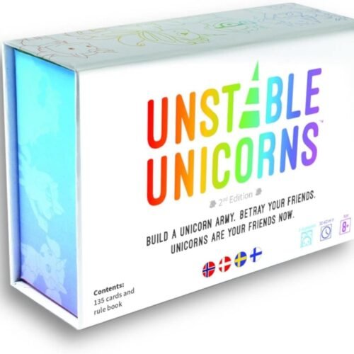 Asmodee Unicornios inestables - Juego de Cartas version Ingles