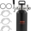 VEVOR Mini Barril de Cerveza Portátil 1,89