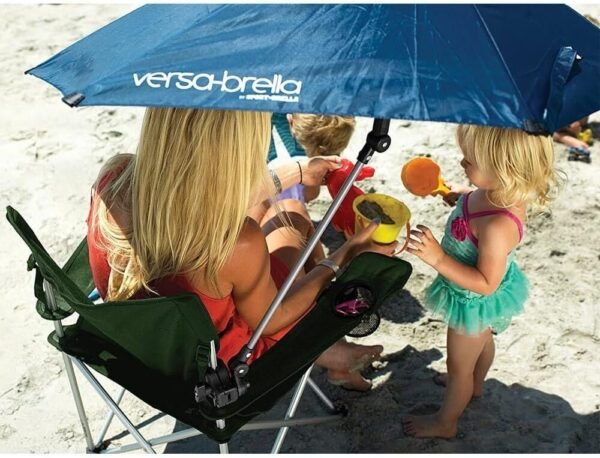 Sport-Brella Sombrilla para playa con soporte Versa para tumbona