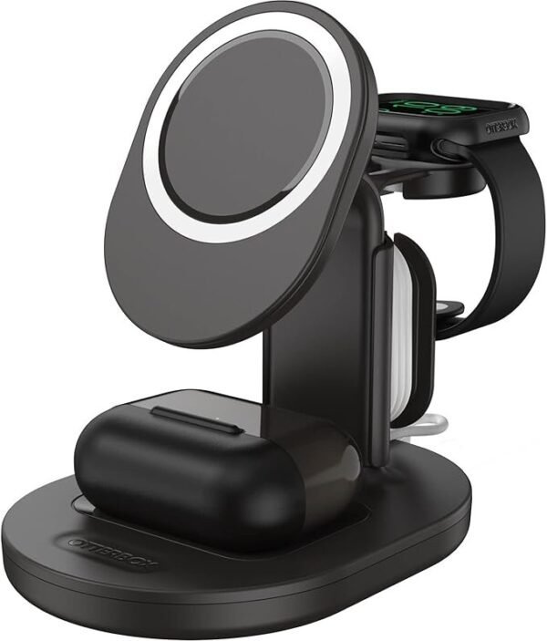 OtterBox Soporte Cargador Inalámbrico 3 en 1