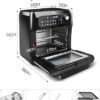 Freidora de Aire sin Aceite 10L Horno de Aire Caliente 1500W