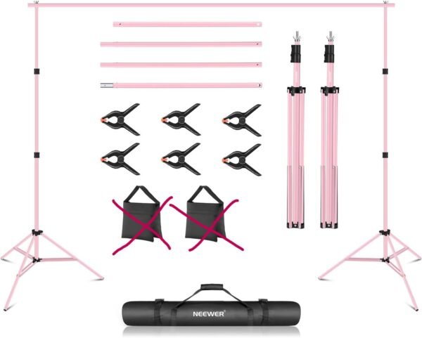 NEEWER Sistema Sroporte Fondo Estudio Foto, 3m de Ancho 2M de Alto