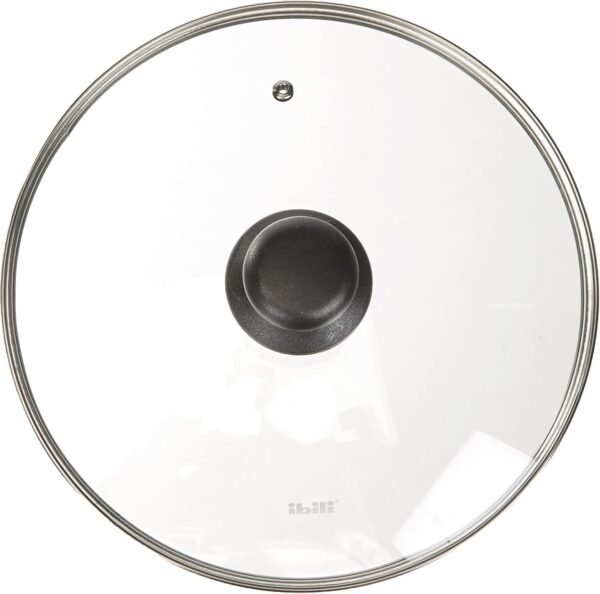 Tapa de cristal con asa para olla