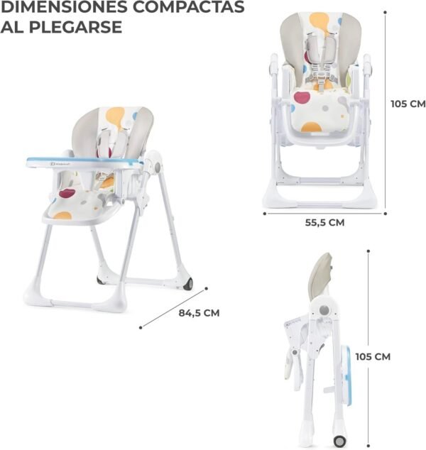 Kinderkraft YUMMY Trona Bebé hasta 15 kg