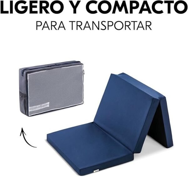 hauck Colchon Cuna de Viaje Plegable 120 x 60 cm